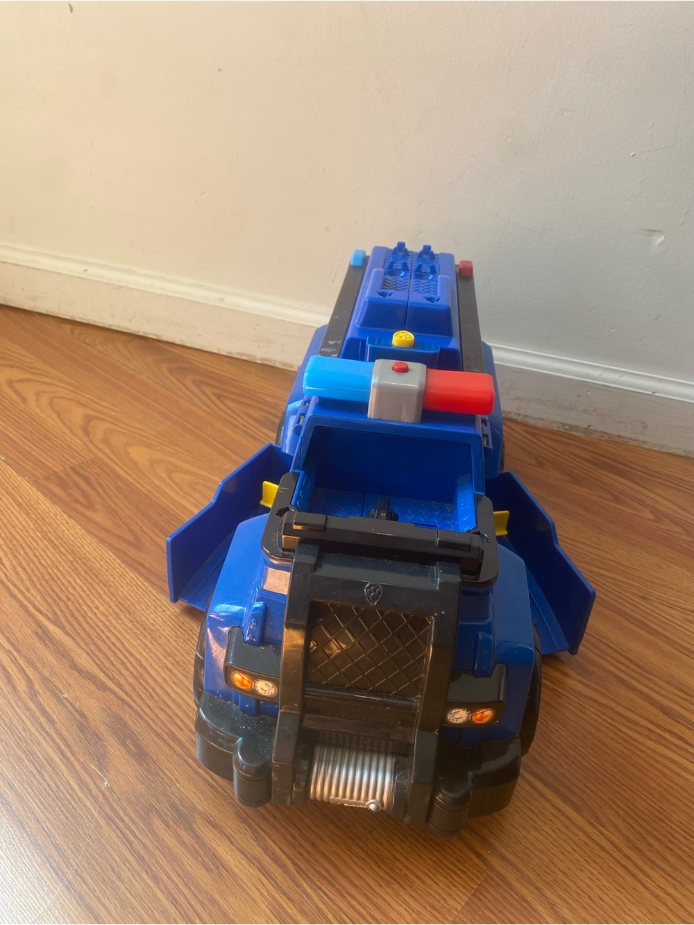 Paw Patrol Blue Police Rescue Truck Toy with Red & Blue Lightbar - Picture 3 of 6